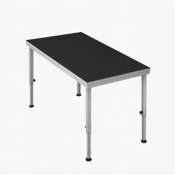 Adjustable-height modular platform