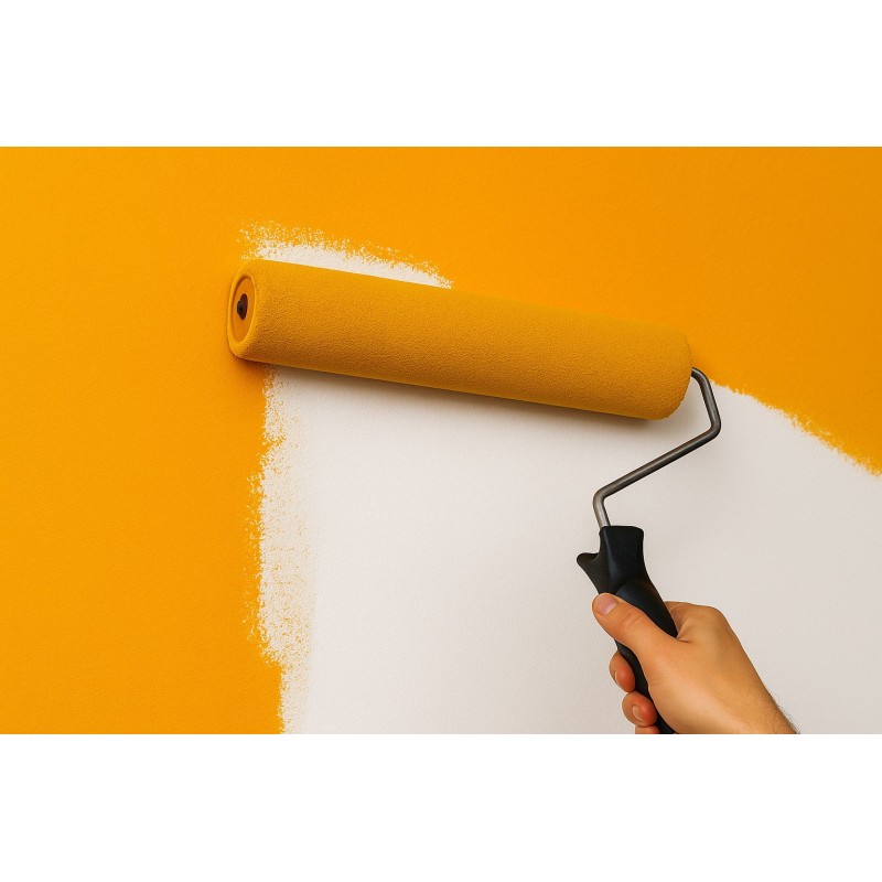 Tinteggiatura pareti di colore differente al bianco standard